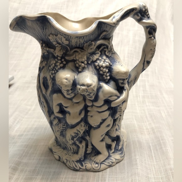 Other - Minton Silenus Bacchus Style Stoneware Pitcher